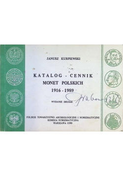 Katalog Cennik Monet Polskich 1916 - 1989