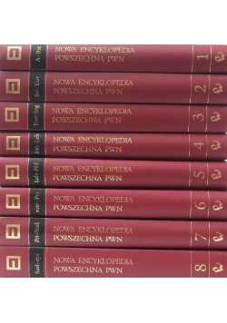 Nowa Encyklopedia Powszechna PWN Tom 1 do 8