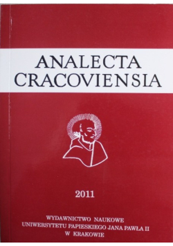 Analecta Cracoviensia Nr XLIII / 11