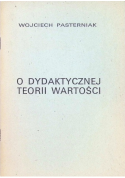 O dydaktycznej teorii