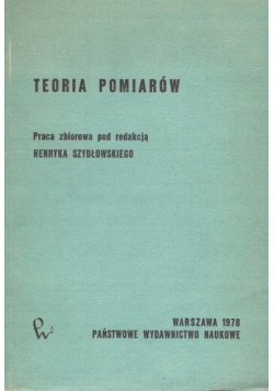 Teoria pomiarów