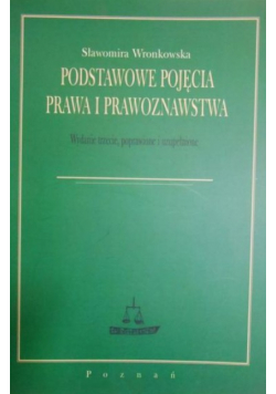 Podstawowe pojęcia prawa i prawoznawstwa