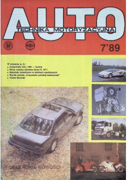 Auto Technika motoryzacyjna Nr 7 / 89