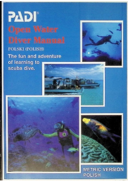 Open Water Diver Manual