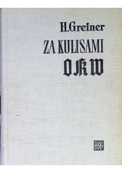 Za kulisami OKW