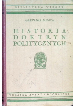 Historia doktryn politycznych 1939 r.