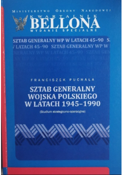 Sztab generalny wojska polskiego w latach 1945 - 1990