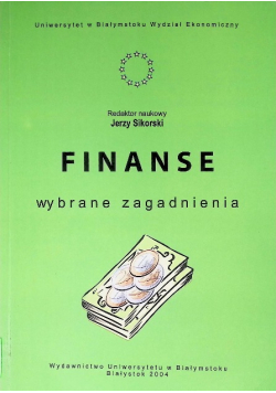 Finanse Wybrane Zagadnienia