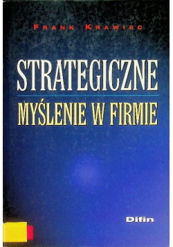 Krawiec Frank - Strategiczne myślenie w firmie
