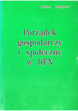 Porządek gospodarczy i społeczny w RFN