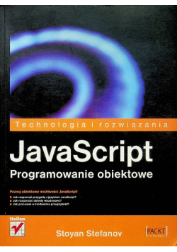 JavaScript Programowanie obiektowe