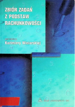 Zbiór zadań z podstaw rachunkowości