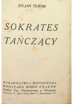 Sokrates tańczący 1919 r.