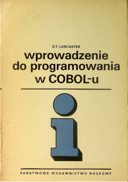 Wprowadzenie do programowania w COBOLu