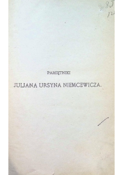 Pamiętniki Tom 1  1871 r.
