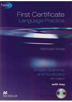 First Certificate Language Practice English Grammar and Vocabulary with key
