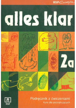Alles Klar 2A Podręcznik z ćwiczeniami kurs początkujących