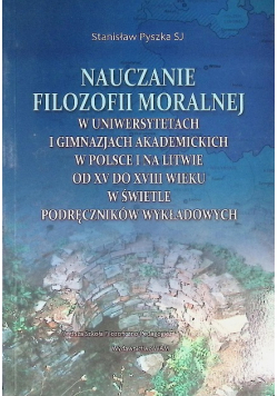 Nauczanie filozofii moralnej