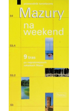 Przewodnik turystyczny Mazury na weekend