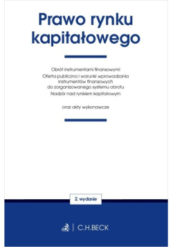 Prawo rynku kapitałowego oraz akty wykonawcze