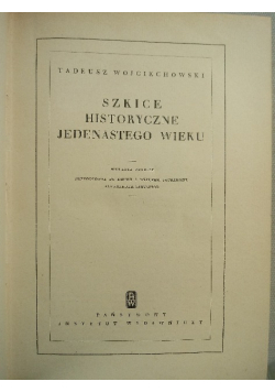 Szkice historyczne jedenastego wieku