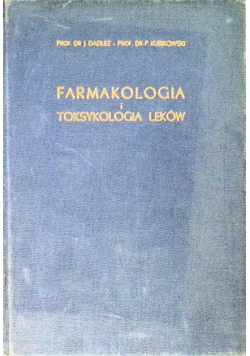 Farmakologia i toksykologia leków