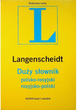 Słownik Duży polsko-rosyjski,rosyjsko-polski