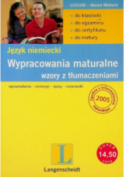 Język niemiecki wprowadzenie maturalne wzory z tłumaczeniami