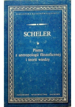 Pisma antropologii filozoficznej i teorii wiedzy