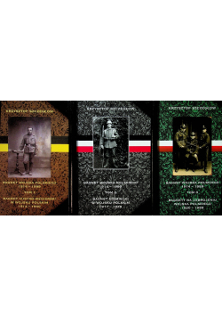 Bagnet wojska polskiego 1914-1999 Tom I do III
