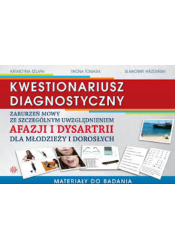 Kwestionariusz diagnostyczny. Materiały do badania