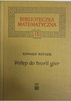 Wstęp do teorii gier