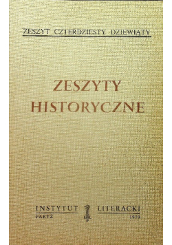 Zeszyty historyczne Zeszyt 49