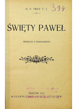 Święty Paweł 1924 r