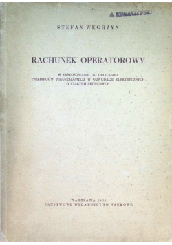Rachunek Operatorowy