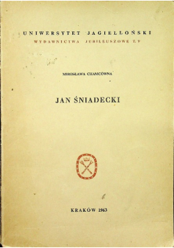 Jan Śniadecki