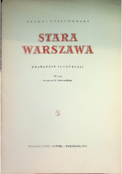 Stara Warszawa