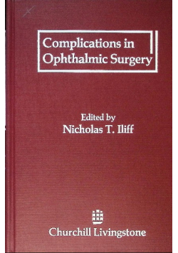 Complications in Ophthalmic Surgery