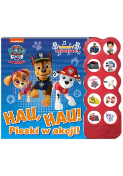 Psi Patrol Książka z dźwiękami Pieski w akcji