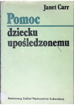 Pomoc dziecku upośledzonemu
