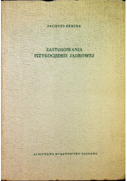 Zastosowania fizykochemii jądrowej