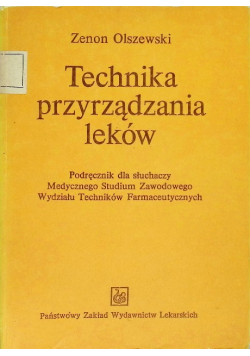 Technika przyrządzania leków