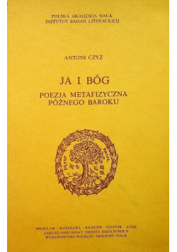 Ja i Bóg Poezja metafizyczna późnego baroku