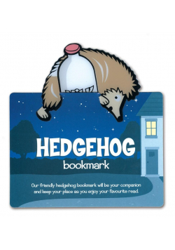 Zwierzęca zakładka do książki - Hedgehog - Jeż