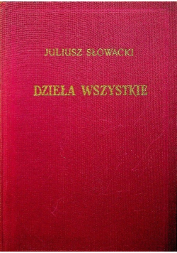Słowacki Dzieła wszystkie Tom VII