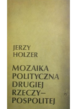 Mozaika polityczna Drugiej Rzeczypospolitej