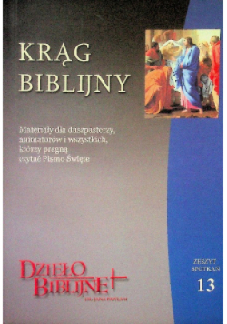 Krąg biblijny zeszyt spotkań Część 13