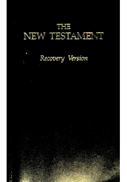The New Testament. Recovery Version