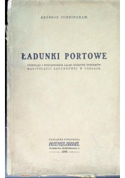 Ładunki portowe 1928 r.