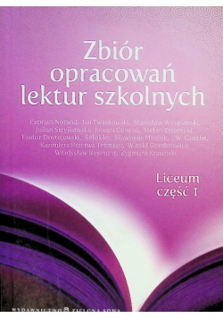 Zbiór opracowań lektur szkolnych Część 1